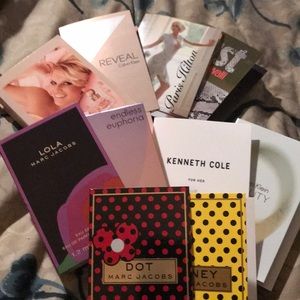Authentic fragrance samples pack of 10